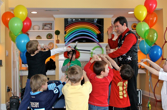 Birthday Magician - Magical Entertainment for Children Southern Wisconsin -  Northern Illinois